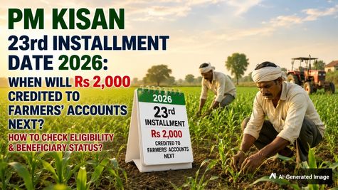 PM Kisan 23rd Installment Date: When Will Farmers Get Rs 2,000 Next In Bank Account? How To Check Eligibility?