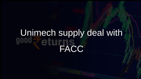 Aerospace supply agreement: Unimech to make precision components and flying parts for FACC