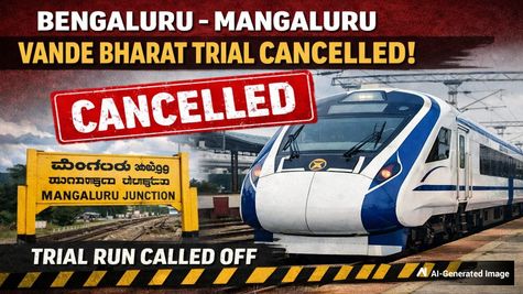 South Western Railway Calls Off June 3 Trial Of Bengaluru-Mangaluru Vande Bharat Express