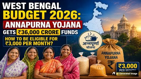 West Bengal Budget 2026: Annapurna Yojana Gets Rs 36,000 Crore Funds; How To Be Eligible For Rs 3,000 PM?