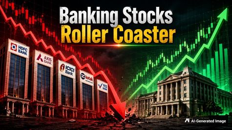 Bank Nifty Crashed Almost 1,000 Pts After Big Banks Q1 Results; Nifty Private Bank Top Loser, PSU Banks Rock