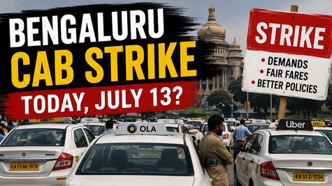 Bengaluru Cab Strike Today, July 13? Viral Video Triggers Confusion; Drivers' Unions Reveal the Truth 