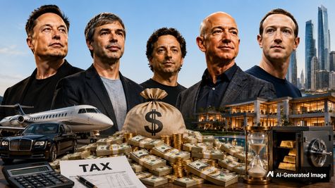 Buy, Borrow, Die: What Elon Musk, Jeff Bezos and the World's Richest Actually Pay In Tax? 