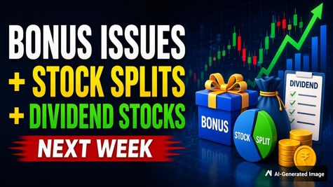 2:1 & 1:3 Bonus + 1:10 Splits + Dividends Next Week: Titan, Axis, Sun Pharma, Nestle: 49 Stocks In Focus