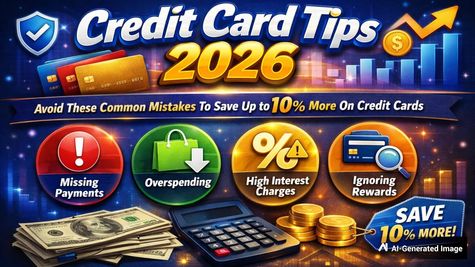 Credit Card Tips 2026: Avoid These Common Mistakes To Save Upto 10% More On Credit Cards