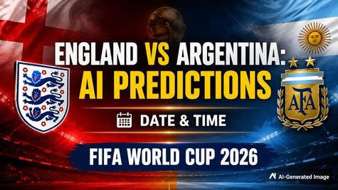 World Cup 2026: Spain Heads Finals! What Time Is England Vs Argentina & Where To Watch? AI Predictions