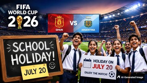 FIFA World Cup 2026: School Holiday On July 20 In Kerala, Meghalaya, Manipur After Spain Vs Argentina Match