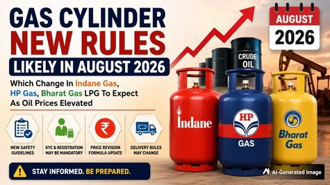 Gas Cylinder New Rules In August 2026: What Will Change In Indane Gas, HP Gas, Bharat Gas As Oil Prices Spike