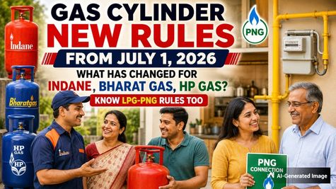 Gas Cylinder New Rules From July 1: What Changes In Indane, Bharat Gas, HP? e-KYC, Prices To LPG-PNG Rules