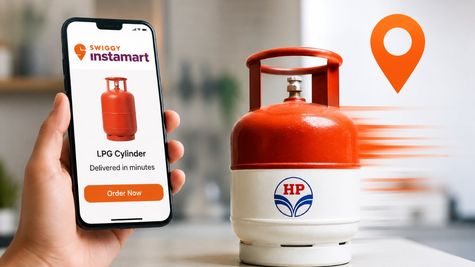 How to Order LPG Gas Cylinder on Swiggy Instamart: HPCL Launches 10-Minute Delivery in Bengaluru