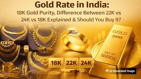 Gold Rate in India: 18K Gold Purity, Difference Between 22K vs 24K vs 18K Explained & Should You Buy It? 