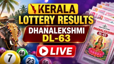 Kerala Lottery Result Today, 29 July 2026 LIVE: Dhanalekshmi DL-63 Wednesday Weekly Draw Winners List; Series