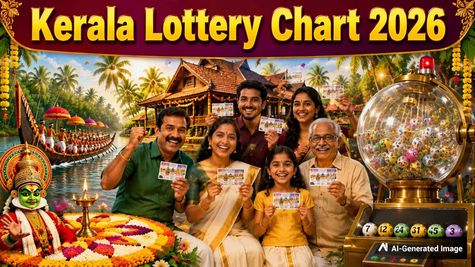 Kerala Lottery Chart 2026: After Monsoon Bumper, Kerala Onam Thiruvonam BR-111 Sales Begin Jul-20; All Details