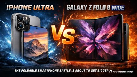Apple iPhone Ultra vs Samsung Galaxy Z Fold 8 Wide: Foldable Flagship Showdown 2026