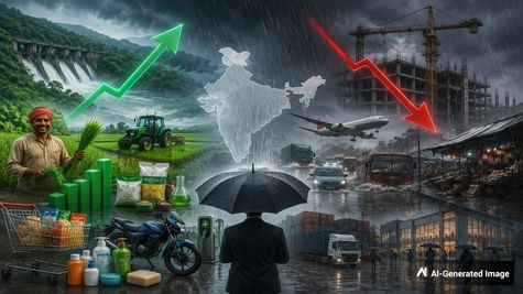 Monsoon Stocks to Watch:  Who Gains and Who Loses When It Rains? Monsoon's Impact on India's Businesses