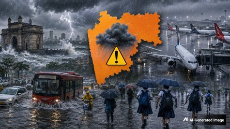Mumbai Rains: IMD Issues Red Alert; Schools & Colleges Holiday On July 7; 250 Flights Delayed & Cancelled 