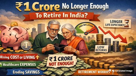 Why is ₹1 Crore No Longer Enough To Retire In India