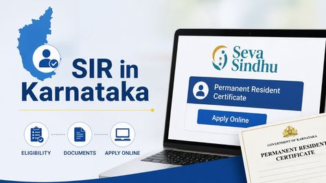 SIR in Karnataka: How to Apply for Permanent Resident Certificate In Karnataka; Check Eligibility & Documents