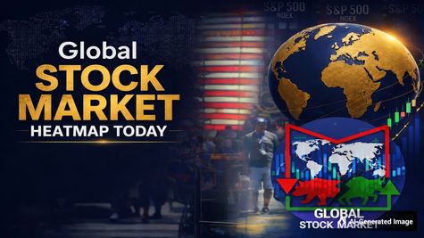 Global Stock Market Heatmap Today: Dow, Nasdaq, Nikkei, Hang Seng, Nifty - Top Gainers & Losers