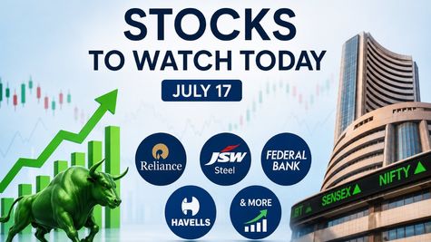Stocks to Watch Today, July 17: Reliance Q1 Results, JSW Steel, Federal Bank, Havells & MORE In Focus