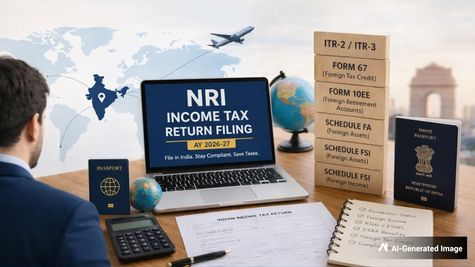 How to File ITR in India While Living in the US: Complete Step-By-Step NRI Tax Filing Guide (2026)