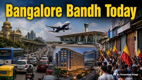 Bangalore Bandh Today, August 13: Airport Issues Travel Advisory; How To Navigate Traffic & Highway Routes