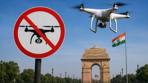 Delhi Police Imposes Drone Ban Ahead Of Independence Day: Check Dates, Platforms Covered And More