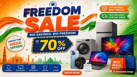 Amazon vs Flipkart Freedom Sale 2026: Which Offers Better Deals? Compare Dates, Bank Offers, Discounts & All
