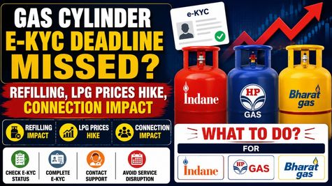Gas Cylinder E-KYC New Deadline: Why You Must Not Miss New Date To Complete E-KYC For Indane, HP, Bharat Gas