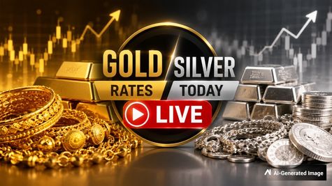 Gold Rates & Silver Rates Today (1/08/2026) LIVE: 999 Purity Gold Crashes Rs 4,000, Silver Prices Flat