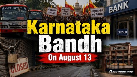 Karnataka, Bengaluru Bandh On August 13: Banks, Buses, Schools, Metros; Who Is Joining Vatal Nagraj's Andolan?