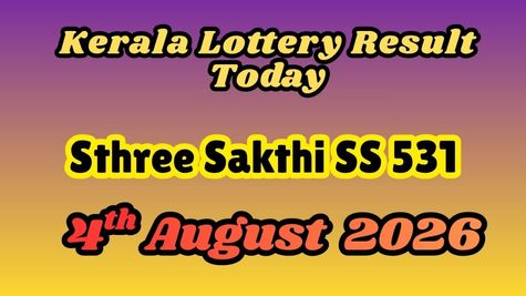 Kerala Lottery Result Today, August 4: Sthree Sakthi SS 531 Results DECLARED; Check Full Winners List Here