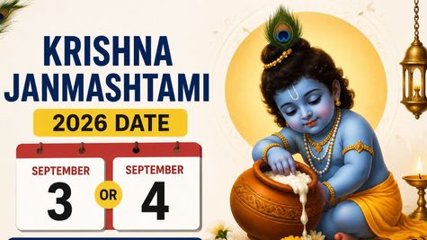 When Is Krishna Janmashtami 2026? September 3 or 4; Check Correct Date, Puja Time & More Details