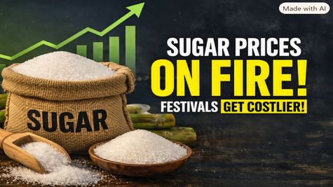 Sugar Prices Rise Ahead of Festive Season: Centre Steps In as Production Concerns Mount