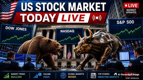 US Stock Market Today Live, August 10: DJIA Falls Below 54,000 Mark, Nasdaq Struggles At 26,600, S&P 500 Flat