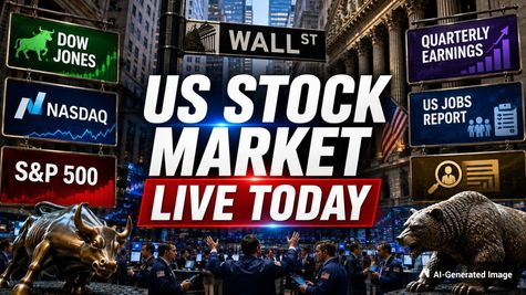 US Stock Market Today Live, August 7: Nasdaq Soars 350 Pts, DJIA Gains After US Nonfarm Payroll Falls To 23K