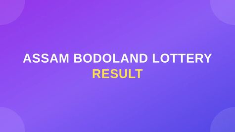 Bodoland Lottery Result 9 September 2026 Today 3 PM Assam State Lottery [Live]: Full Winners List