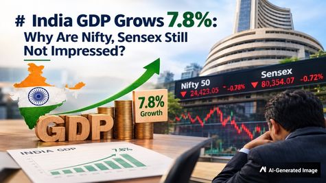 India GDP Grows 7.8%: Why Are Nifty, Sensex Still Not Impressed?
