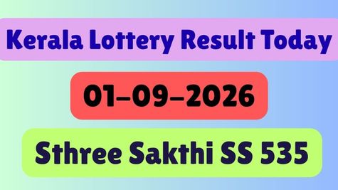 Kerala Lottery Results Today (01-09-2026) LIVE: Sthree Sakthi SS-535 Results Now OUT Check Who Won Rs.1 Cr