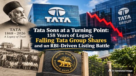 Tata Sons at a Turning Point: 158 Years of Legacy, Falling Tata Group Shares and an RBI-Driven Listing Battle