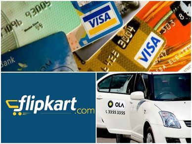 വന്‍കിട ബാങ്കുകളുമായി ചേര്‍ന്ന് ക്രെഡിറ്റ് കാര്‍ഡുകള്‍ നല്‍കാന്‍ ഒലയും ഫ്‌ളിപ്കാര്‍ട്ടും