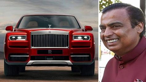 രണ്ടാമത്തെ കള്ളിനന്‍ സ്വന്തമാക്കി മുകേഷ് അംബാനി; നാലാമത്തെ റോള്‍സ് റോയ്‌സ്, വില ഏഴ് കോടി രൂപ