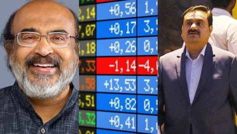 അദാനിയുടെ ഓഹരി വിലയില്‍ വന്‍ ഇടിവ്: പുതിയ ഹർഷദ്മേത്ത ആരെന്ന് തോമസ് ഐസക് തോമസ് ഐസക്