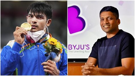 നീരജ് ചോപ്രയ്ക്ക് ഇതുവരെ 11 കോടിയുടെ ക്യാഷ് പ്രൈസുകൾ; ബൈജൂസിന്റെ വക രണ്ട് കോടിയും