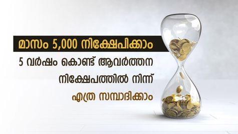 റിസ്കെന്നൊരു വാക്ക് പടിക്ക് പുറത്ത്; ആവർത്തന നിക്ഷേപത്തിന് മികച്ച പലിശ 8.25%; എത്ര രൂപ സമ്പാദിക്കാം