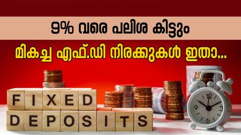 ചുരുങ്ങിയ കാലം കൊണ്ട് നിങ്ങളുടെ പണം വളരും; ഈ എഫ്.ഡിയിൽ നിക്ഷേപിക്കാം, 9% വരെ പലിശ കിട്ടും
