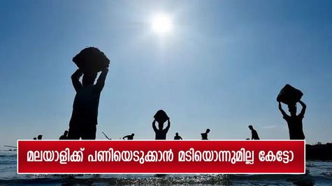 'മലയാളികൾ പണിയെടുക്കാൻ തുടങ്ങി മക്കളെ', പുതിയ പഠന റിപ്പോർട്ട് കണ്ടാൽ നിങ്ങൾ തന്നെ അന്തം വിടും