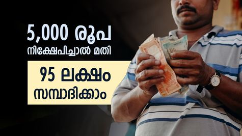 95 ലക്ഷം രൂപ സമ്പാദിക്കാം, മാസം 5,000 രൂപ നിക്ഷേപിച്ചാൽ മതി, അറിയാം എസ്ഐപിയുടെ പവർ