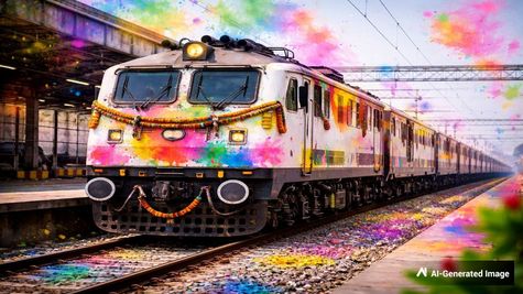 ഹോളിയാത്ര അടിപൊളിയാക്കാം, 1244 സ്‌പെഷ്യല്‍ ട്രെയിനുകള്‍, കേരളത്തിലേയ്ക്കും ബെംഗളൂരിലേയ്ക്കും സര്‍വീസ്