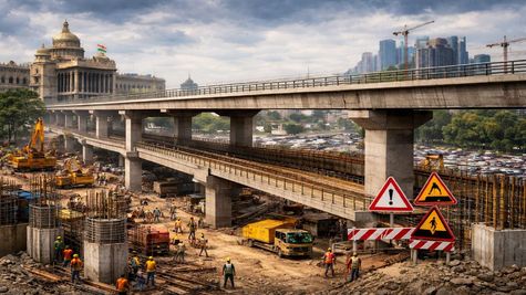 നമ്മ മെട്രോ റെഡ് ലൈന്‍ ഡബിള്‍ ഡെക്കര്‍ സ്വപ്‌ന പദ്ധതിയ്ക്ക് കേന്ദ്രത്തിന്റെ ചുവപ്പുകൊടി